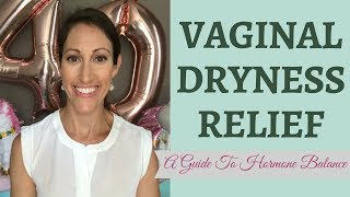 How to Treat Vaginal Dryness Naturally  Female Dryness Cure and Female Libido Enhancing Treatment [upl. by Natsrik]