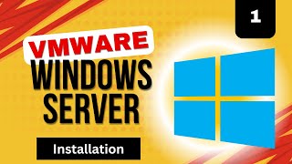 Install Windows Server in VMware [upl. by Arlena834]