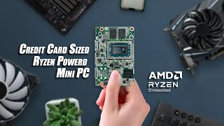 A Credit Card Sized Ryzen Mini PC This Powerful SBC Fits In The Palm Of Your Hand [upl. by Betthel762]