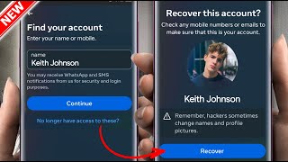 How to Recover Facebook Account without Email Phone Number and Password 2024 NEW METHOD [upl. by Adaha]