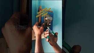 Ceiling fan Regulator changing explained in tamil  4 step regulator  1 modular surface box fit [upl. by Arhat]