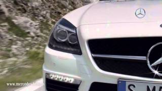 2012 Mercedes SLK55 AMG unveiled [upl. by Idyak259]