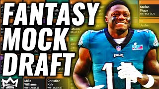 2024 Fantasy Football Mock Draft  12 Team  PPR Pick 10 [upl. by Isahella]