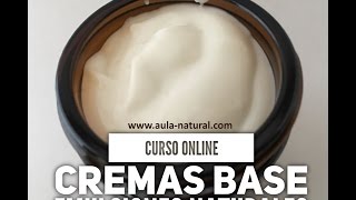 Cómo hacer una crema base para cosmética natural [upl. by Scrogan254]