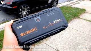 SUAOKI 2000A 28U Jump Starter Review  Is This The Right Choice For You [upl. by Olva939]