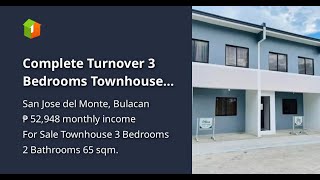 Complete Turnover 3 Bedrooms Townhouse at Regent Heights [upl. by Thacher]