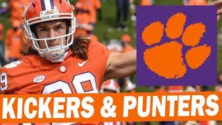 Clemson 2022 Spring Preview Kickers and Punters [upl. by Niwrehs]