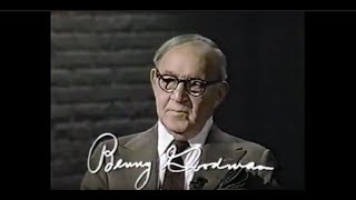 Benny Goodman  1981 Interview [upl. by Sitoel175]