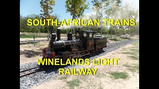 SOUTHAFRICAN STEAM WINELANDS LIGHT RAILWAY 2 [upl. by Derrek]