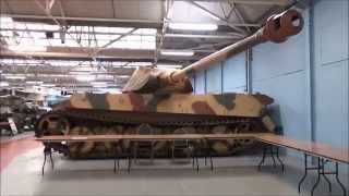 A walkaround of the King Tiger at Bovington Tank Museum [upl. by Noside]