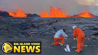 Kilauea Volcano Eruption Update Scientists At Summit Sep 11 2023 [upl. by Aba]