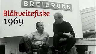 Bankene utenfor Med Breigunn på blåkveitefiske  1969 [upl. by Ahola]