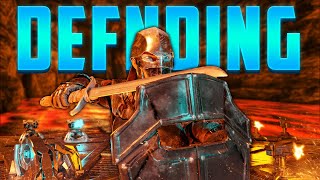 Defending The Best SOLO Location On ARK [upl. by Jess]