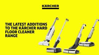 Latest additions to the Kärcher Hard Floor Cleaner range  Kärcher UK [upl. by Nimocks]