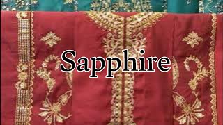 Sapphire New Launching Luxury Chiffon Collection 2024 Sapphire New Winter Collection Unstitched [upl. by Gradey662]