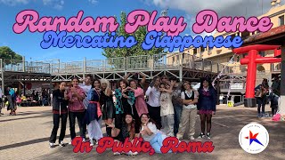 KPOP IN PUBLIC RANDOM PLAY DANCE Mercatino Giapponese in ROMA  랜덤플레이댄스 in ITALY [upl. by Ongun]