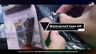 Box amp Review Waterproof Case  Sarung Pelindung HP Anti Air Universal [upl. by Streeter923]