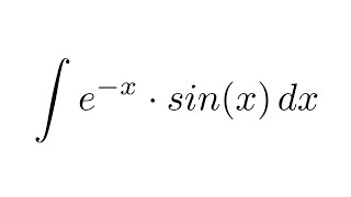 Integral of exsinx by parts [upl. by Niraa]