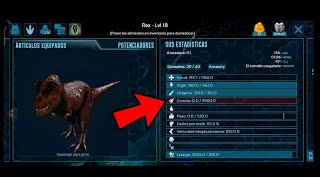 Cómo tamear un REX en ARK Mobile ¡Bug de hambre en un minuto ARK Mobile [upl. by Akienat92]