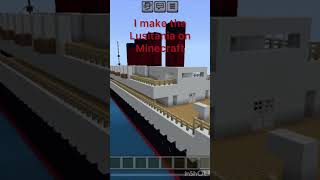 Revealing the ship the Lusitania i made in Minecraftlusitania [upl. by Lynnett]