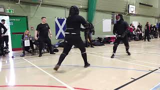 Wessex League  Taunton 2023 Open Steel Longsword Pool 16 [upl. by Aynotak297]