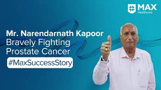 Radiation Therapy for Prostate Cancer in 84yearold male│ Patient Success Story │Max Shalimar Bagh [upl. by Dnomrej]