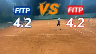 HIGHLIGHTS Tennis 4a Categoria Giacomo 42 vs Umberto 42 [upl. by Hollingsworth]