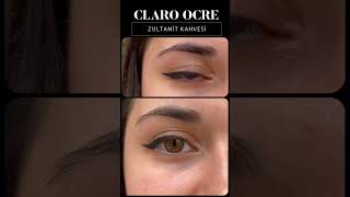 Renkli Lens  CLARO OCRE  ZULTANİT KAHVE  Optikzade clarolens microblading lens lashes [upl. by Netsirc742]