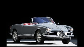 1961 Alfa Romeo Giulietta Spider SOLD at Modern Classics [upl. by Ahsatsana]