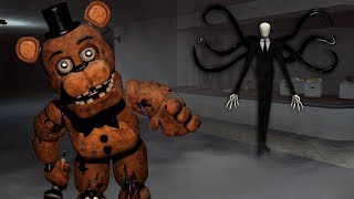 THE REAL SLENDERMAN INVADES GAME  Garrys Mod Gameplay  Gmod Fnaf vs Slenderman Survival [upl. by Barna]