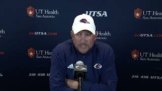 UTSA HC Jeff Traylor Weekly Press Conference 102824 [upl. by Slaughter]