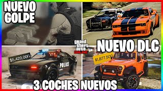 NUEVO DLC de GOLPE TODO lo NUEVO 3 COCHES NUEVOS REGALOS ROPA MISIONES amp MÁS  GTA Online [upl. by Sedecram]