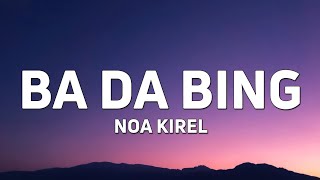 Noa Kirel  BA DA BING Lyrics [upl. by Ire]