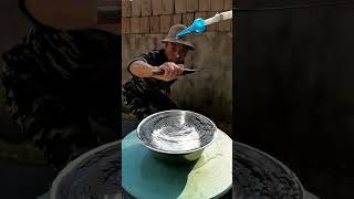 slow motion effect video water slowmotion youtubeshorts asmr [upl. by Lindsley]