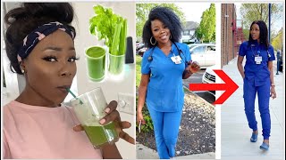 Drinking CELERY JUICE for 7 days to see what happens  Crazy results  7 DAYS DETOX PART 1 [upl. by Enahs]