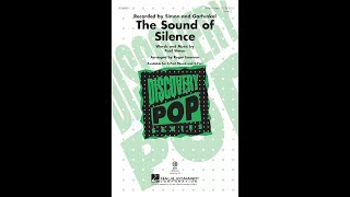 The Sound of Silence 3Part Mixed Choir  Arranged by Roger Emerson [upl. by Nahgen]