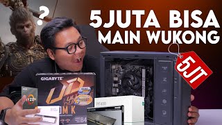 Rakit PC Gaming Under 5 Juta Bisa Main Black Myth  Wukong [upl. by Anelrats]