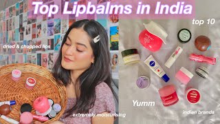 Top Lip balms in India for dried and chapped lips  clear and tinted lip balms nishkabhura [upl. by Hadeis230]