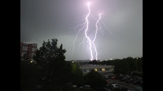 Burza nad Opolszczyzną 27062017 [upl. by Rosalyn]