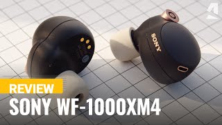 Sony WF1000XM4 true wireless earbuds full review [upl. by Laufer]