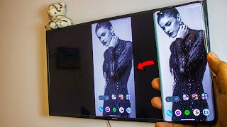 How To Mirror Phone To TV Without WIFI No Cables or Chrome Cast 2022 [upl. by Mommy126]