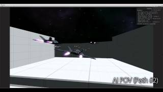 Unity  Flying AI Pathfinding [upl. by Kerianne307]