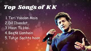 Top Songs of kk  Emraan Hashmi Songs  Best Songs  Hits Bollywood Songs  KK Songs  2024 [upl. by Annis]