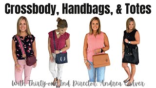 👛 Purses Handbags Totes and Crossbody’s from ThirtyOne  Ind Director Andrea Carver Fall 23 [upl. by Landes]