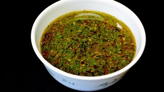 How to make Chimichurri Sauce [upl. by Amilb590]