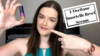 LOCCITANE IMMORTELLE RESET SERUM REVIEW PROS amp CONS [upl. by Inal]