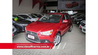 Mitsubishi ASX 20 4WD Automático 2012 [upl. by Oicapot]