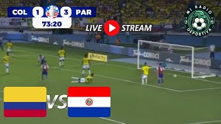 EN VIVO  COLOMBIA VS PARAGUAY  COPA AMERICA GRUPO D [upl. by Dionisio]