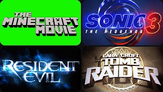 The evolution of Video Game movies trailers logos 19892025 [upl. by Lj]