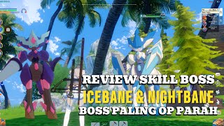 REVIEW SKILL BOSS ICEBANE DAN NIGHTBANE MIRAIBO GO ❗️❗️ miraibogo icebane nightbane [upl. by Yrreg]